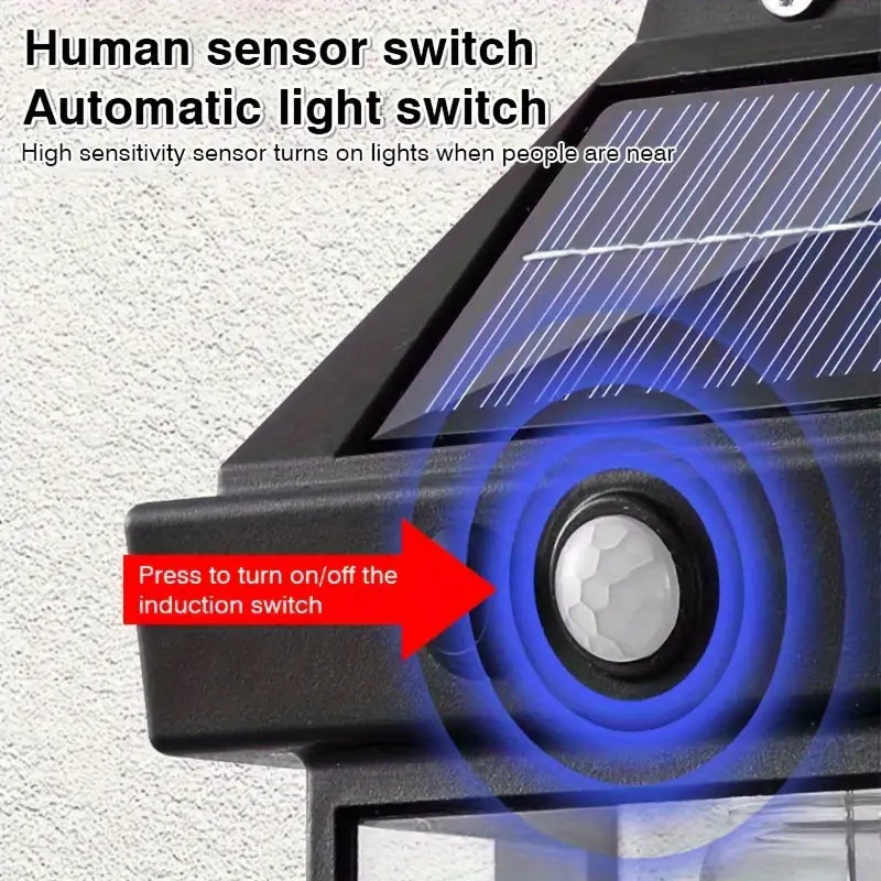 Lampe murale solaire en tungstène