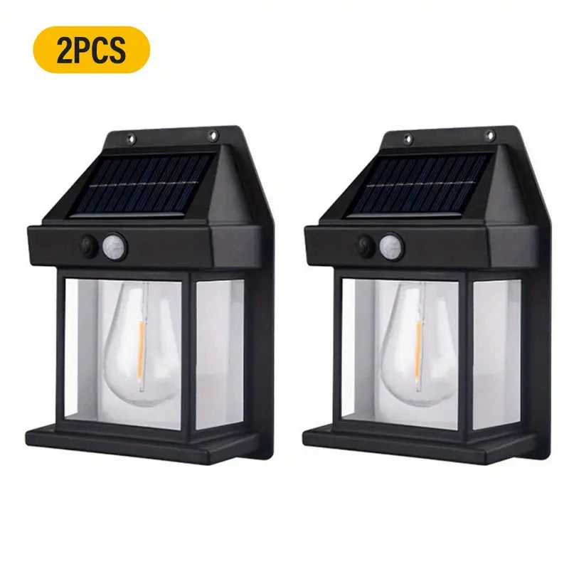 Lampe murale solaire en tungstène