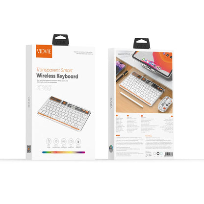 Transparent Smart Wireless Keyboard Original Vidvie