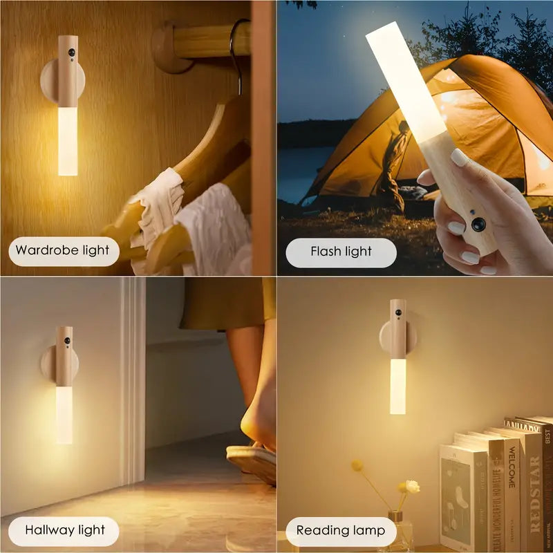 Wall  Modern Wooden LED