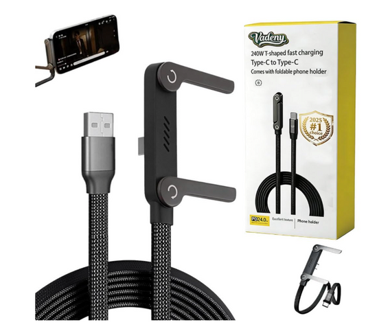 Cable de Charge 2-en-1 USB-C – 240W