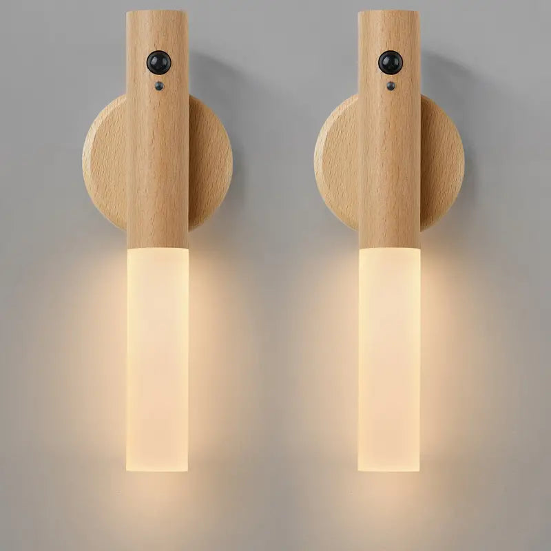 Wall  Modern Wooden LED