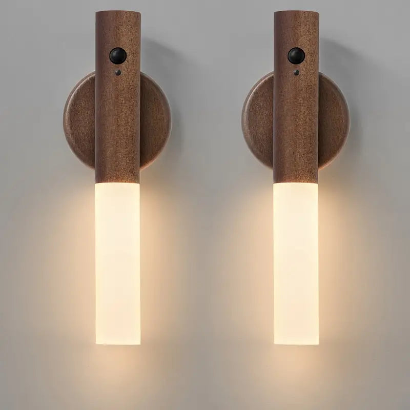 Wall  Modern Wooden LED